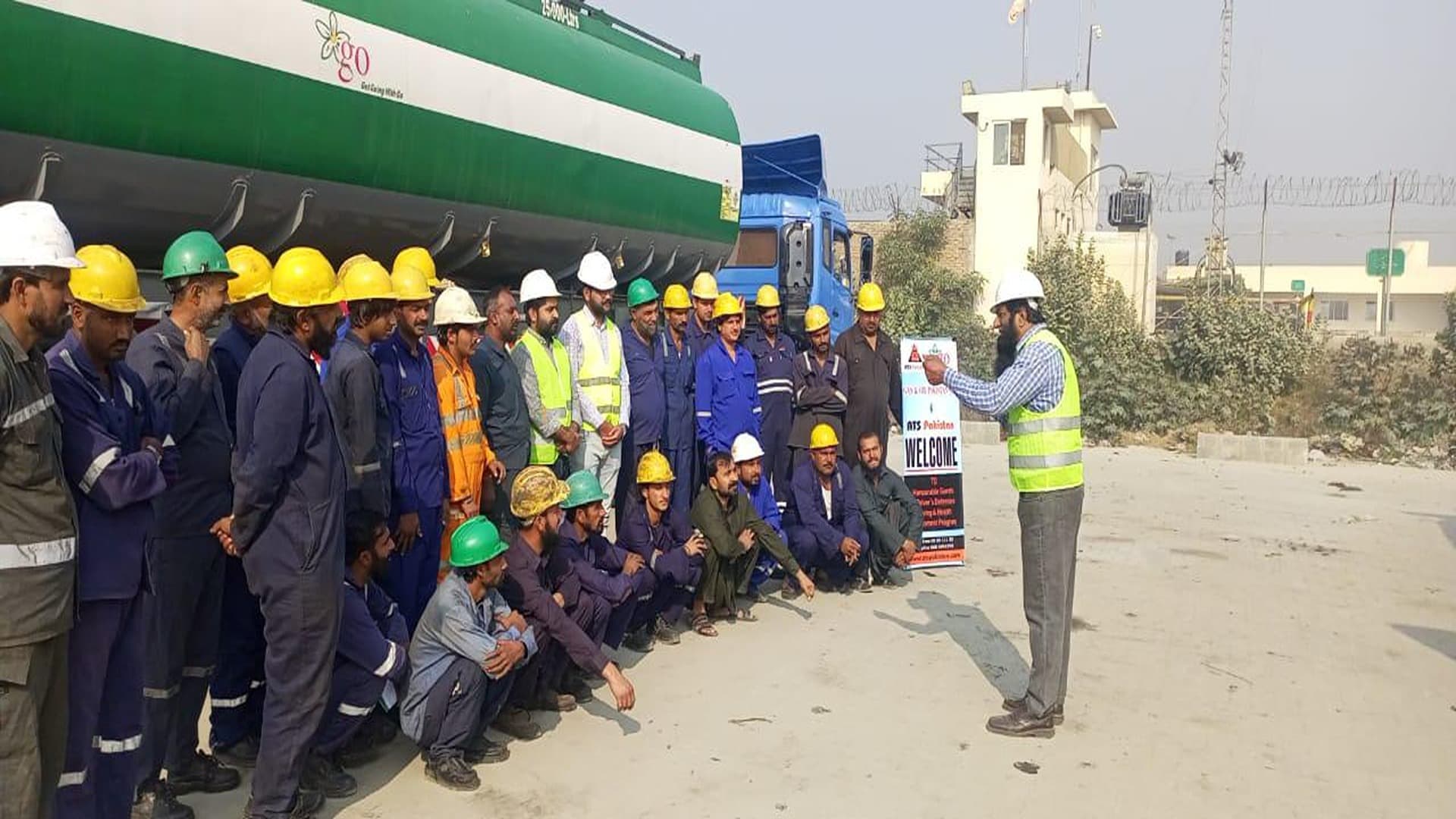 ATS Humsafar driver defensive-driving and safety training session